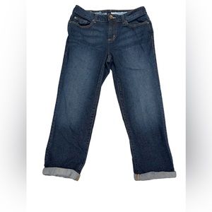 Dkny CROPPED JEANS WITH CUFFED HEM 6